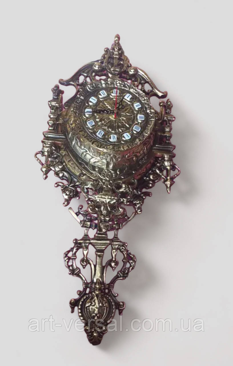 Часы "Лондон-2" настенные из бронзы (56см) - фото 1 - id-p691048068