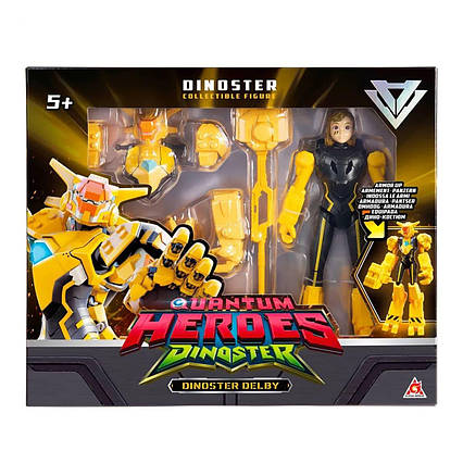 Фігурка DINOSTER - ДЕЛБІ (20 cм, з аксесуарів)
