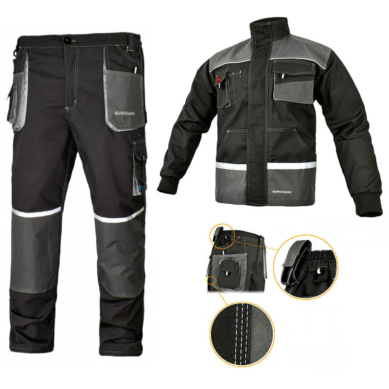 Спецодяг куртка та штани, костюм робочий захисний комплект спеціаліста, чоловіча роба спецівка, польша