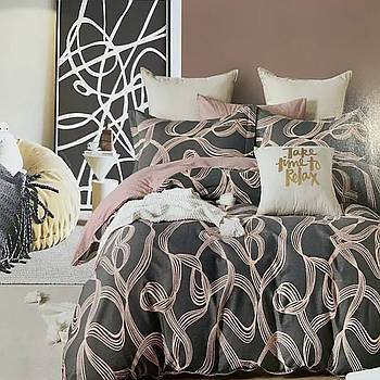 Комплект постільної білизни ELWAY євро 144 (нав.50*70)