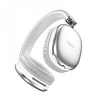 Навушники бездротові Hoco W35 сріблясті з мікрофоном, фото 2