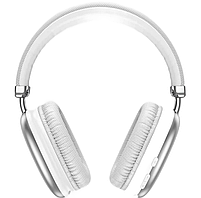 Навушники бездротові Hoco W35 сріблясті з мікрофоном, фото 4