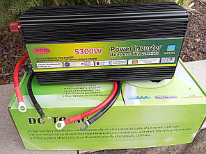 Перетворювач напруги Power Inverter WX 5300 W 24 V 220 V