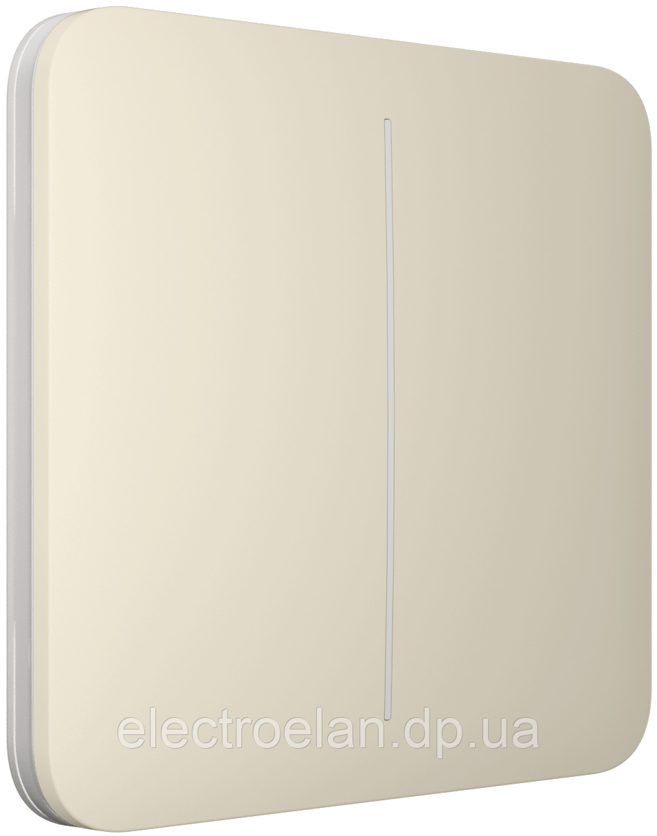 Вимикач Ajax LightSwitch 2-клавішний Ivory
