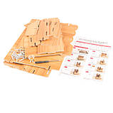 Органайзер підставка для канцелярії Supretto настільний дерев'яний (8755), фото 9