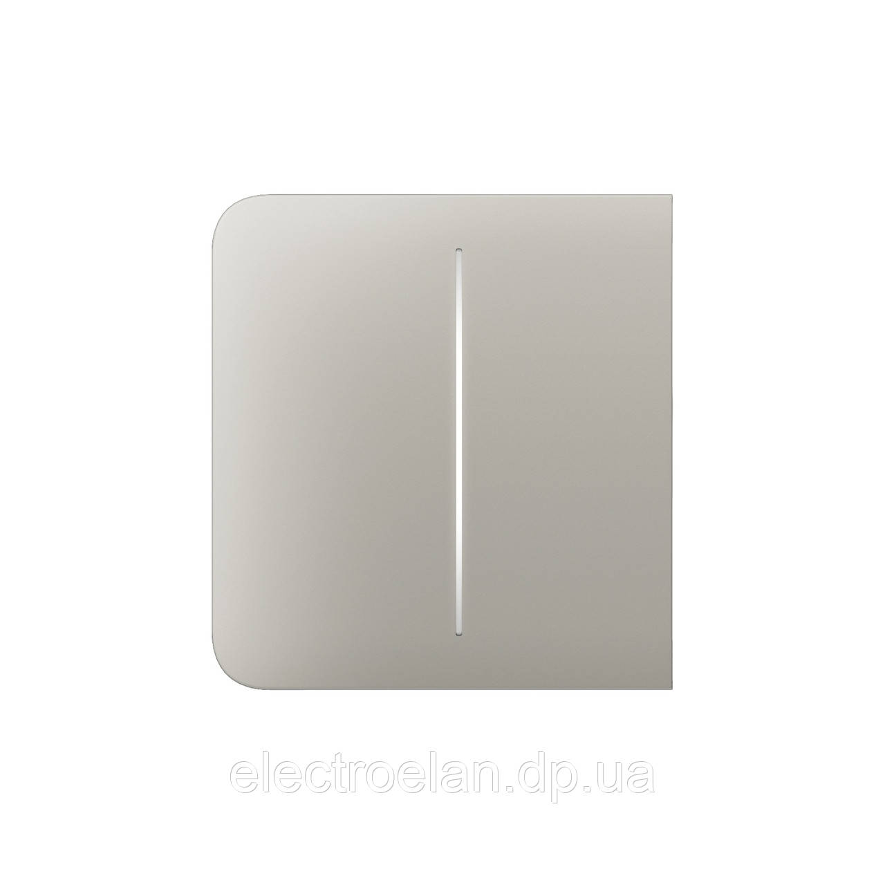 Бічна кнопка для двоклавішного вимикача Ajax SideButton (2-gang) Oyster