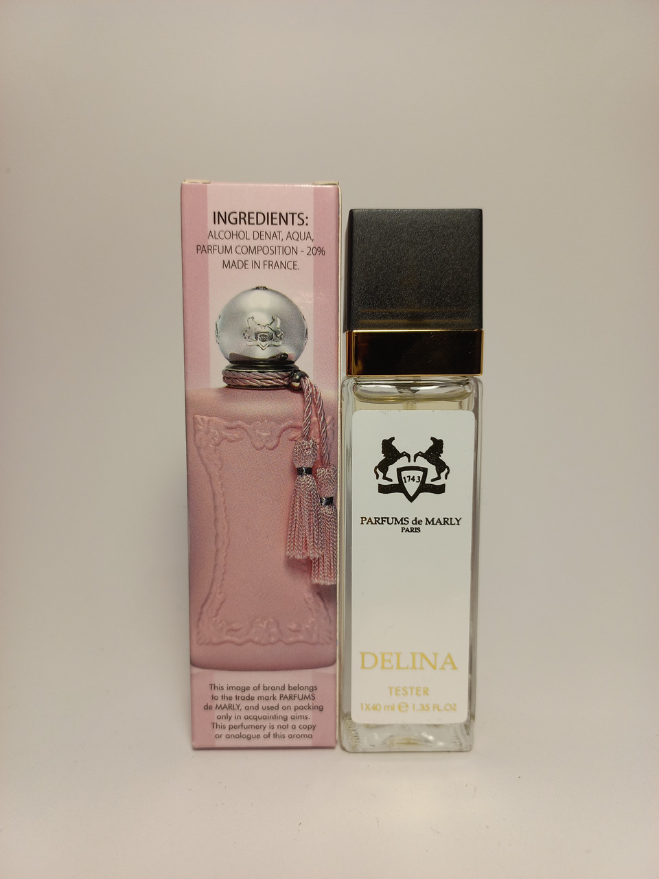 Жіноча парфумерія Parfums de Marly Delina парфуми де марлі Деліна тестер 40 мл туалетна вода Франція