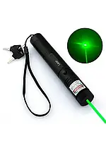 Лазерная указка Green Laser с мощным зеленым лучом 1000 мВ