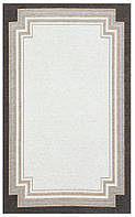 Бежево-серый прямоугольный ковер Smart SM 45 Beige Grey XW 80*150 см
