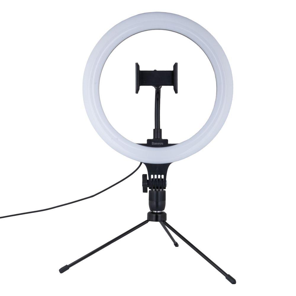 Кольцевая лампа на треноге Baseus Live Stream Holder-floor Stand (12 режимов) CRZB12 - фото 2 - id-p2135766222