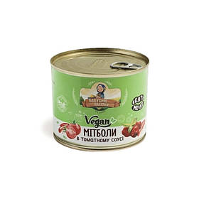 Мітболи в томатному соусі 500г Бабусині Лакітки