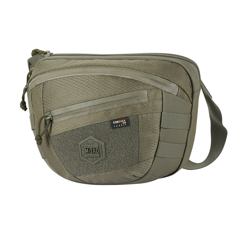 Сумка поясна з липучкою M-Tac Sphaera Hex Hardsling Bag Large Elite Ranger Green 51422023