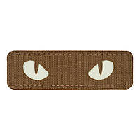 "M-Tac нашивка Cat Eyes Laser Cut Coyote/GID: надежность и уникальность"