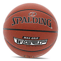 Мяч баскетбольный Spalding TF Max Grip 76873Y №7 Коричневый (57484059)