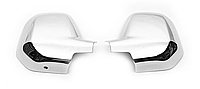 Peugeot Partner накладки на дзеркала хром 2008-2012 Пежо Партнер 2 (2шт хром пластик)