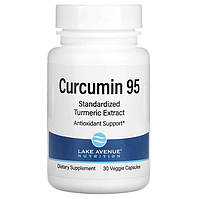 Куркумин 95 (Curcumin 95) Lake Avenue Nutrition, 500 мг 30 вегетарианских капсул