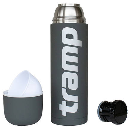 Термос Tramp Soft Touch 1.2 л (Grey), фото 1