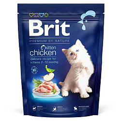 Корм Brit Premium Kitten (Бріт Преміум Кітен для кошенят), 800г.