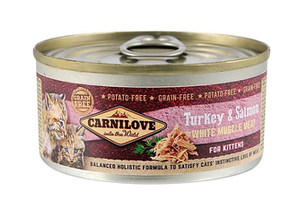 Консерва Carnilove Turkey&Salmon Adult (Карнілав для котів з індиком та лососем) 100г