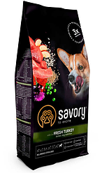 Корм Savory Adult All Breeds Sterilised Turkey (Саворі для стерелізоввних собак з індичкою) 1кг