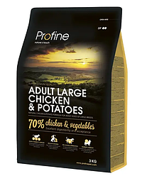 Корм Profine Adult Large Breed Chicken (Профайн для дорослих собак великих порід з куркою), 3кг.