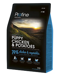 Корм Profine Puppy Chicken (Профайн для цуценят з куркою), 3кг.
