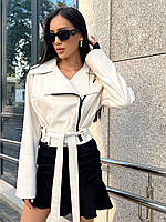Куртка Jadone Fashion Мрія S-M біла
