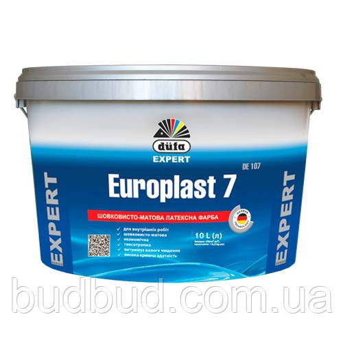 Шовковисто-матова латексна фарба Europlast 7 DE107 2,5 л