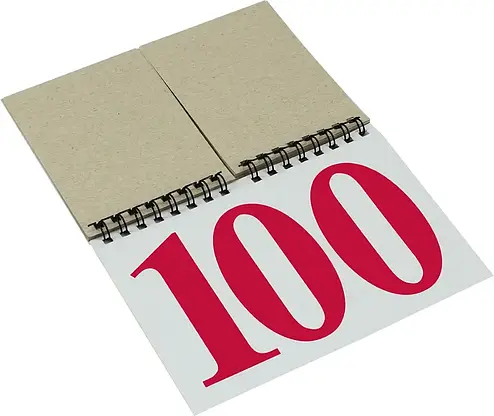 Лічи до 100 Тетрада 15*10см, на спирали уп-20шт, фото 3