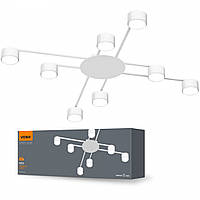 Люстра VIDEX VL-SPF22B-W под лампу 8xGX53 белая