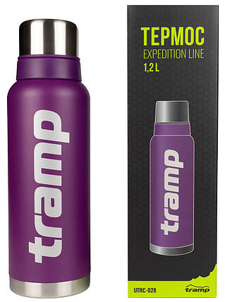 Питний термос Tramp Expedition Line, 1.2 л (Purple), фото 1