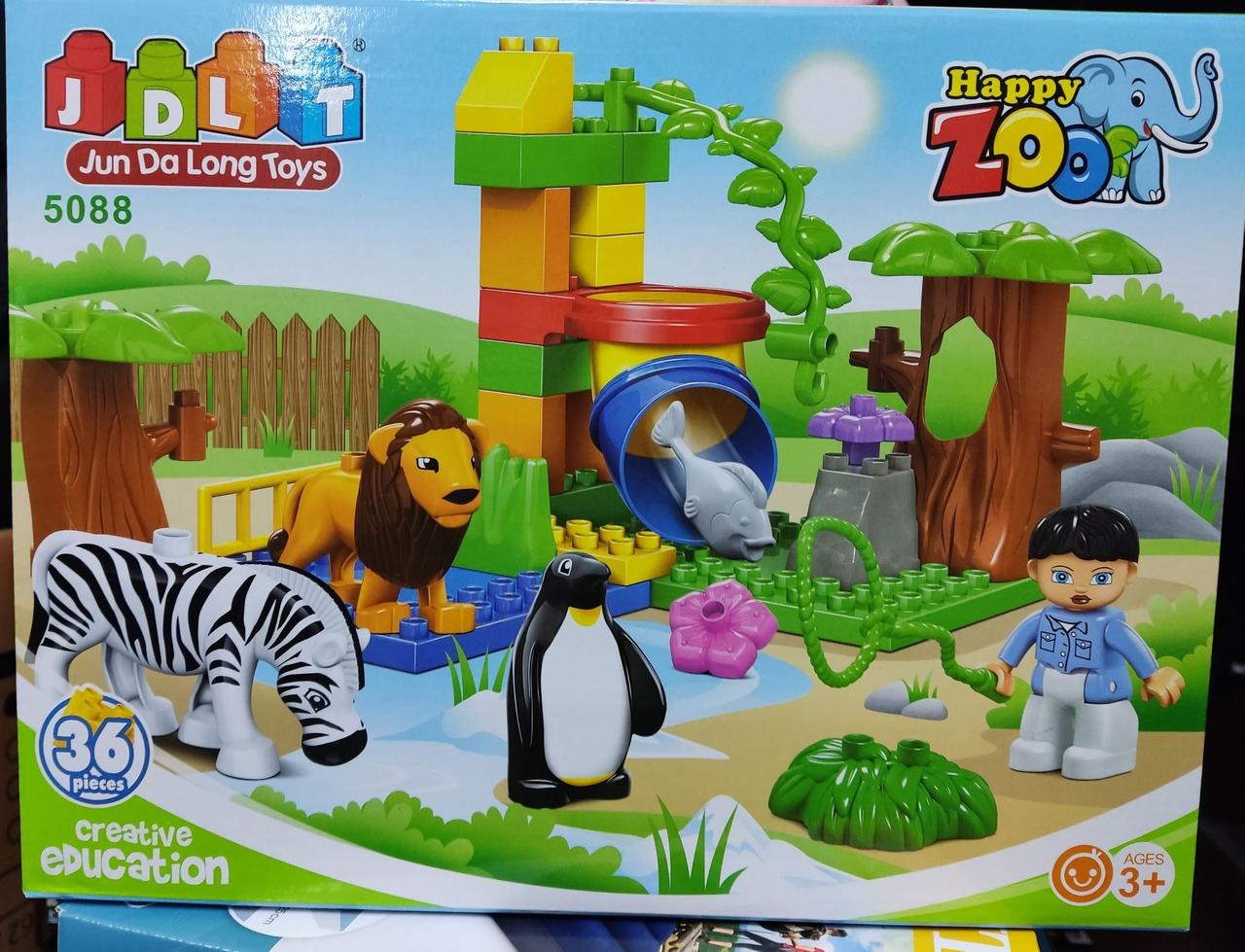 Конструктор Lego Duplo Зоопарк 36 деталі JDLT 5088