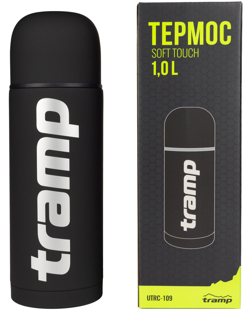 Термос Tramp UTRC-109 Soft Touch, 1 л (Black)
