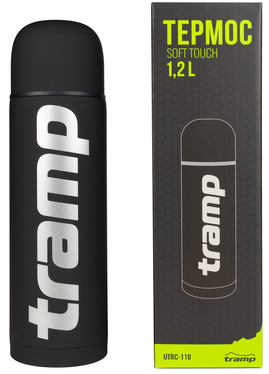Термос Tramp Soft Touch, 1.2 л (Black)