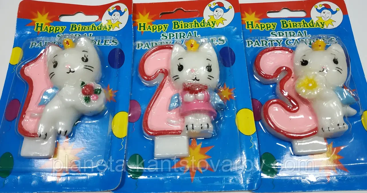 Свічки цифри (в торт) No M062 HK No5