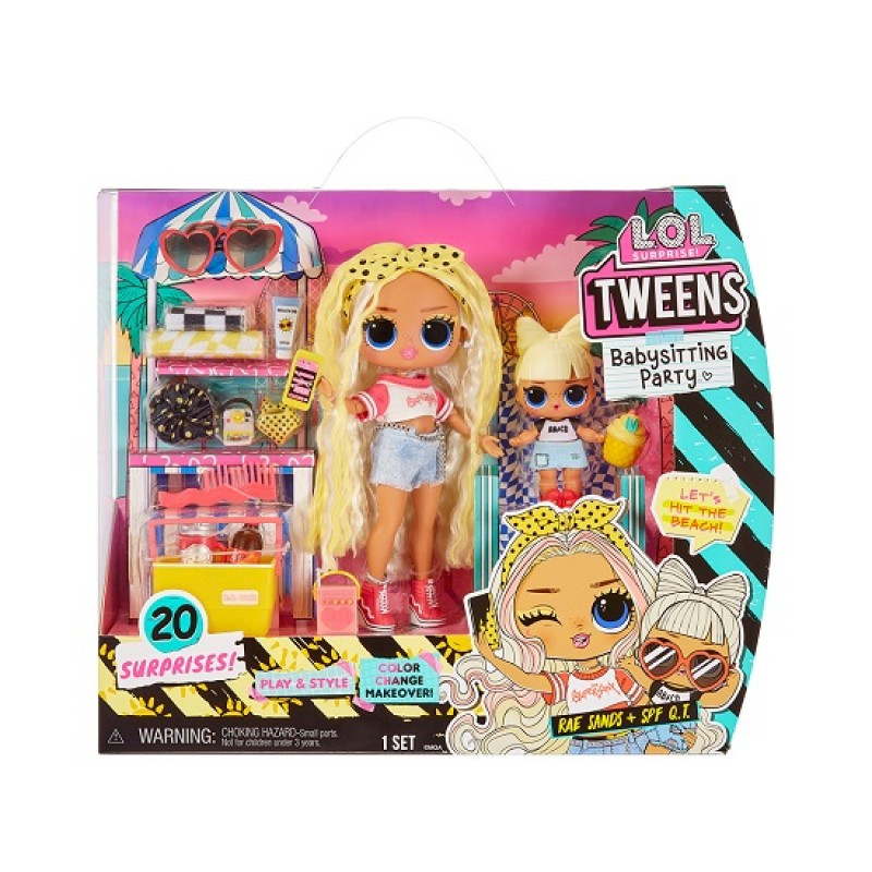 Ігровий набір з ляльками L.O.L. SURPRISE! серії "Tweens&Tots" — Рей Сендс і малятко (з аксесуарами) 580492