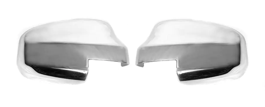 Хром накладки на дзеркала Ford Courier 2014- Форд Кур'єр (2шт хром пластик), фото 1