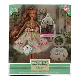 Лялька Emily з котиком Emily Doll