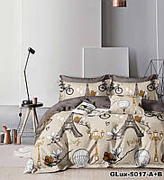 "париж" Комплект постельного белья евро размер 200/220 см, нав-ки 70/70,ткань сатин