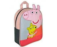 Дошкольный детский рюкзак Peppa Pig Свинка Пеппа плюшевый 3-6 лет