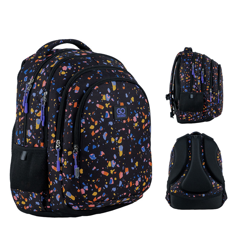 Рюкзак GoPack GO24-162L-5  44x32x18  чорний