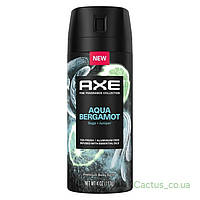 Спрей дезодорант для тіла AXE Aqua Bergamot 113g.(США)