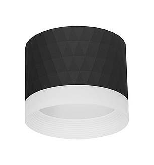 Точковий LED світильник Eurolamp для ламп GX53 чорний LH-LED-GX53(black)N3, фото 3