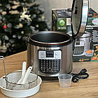 Мультиварка 6 л, 45 програм, Rainberg RB-6209 з антипригарним покриттям / Мультиварка з решіткою для фритюру, фото 7
