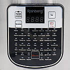 Мультиварка 6 л, 45 програм, Rainberg RB-6209 з антипригарним покриттям / Мультиварка з решіткою для фритюру, фото 5