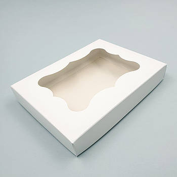 Коробка для пряників із віконцем 20х15х3 см