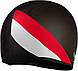 Шапочка для плавання Speedo Reversible Moud Silicon Cap AU (8-0933714662) Black/Red дитяча, фото 2
