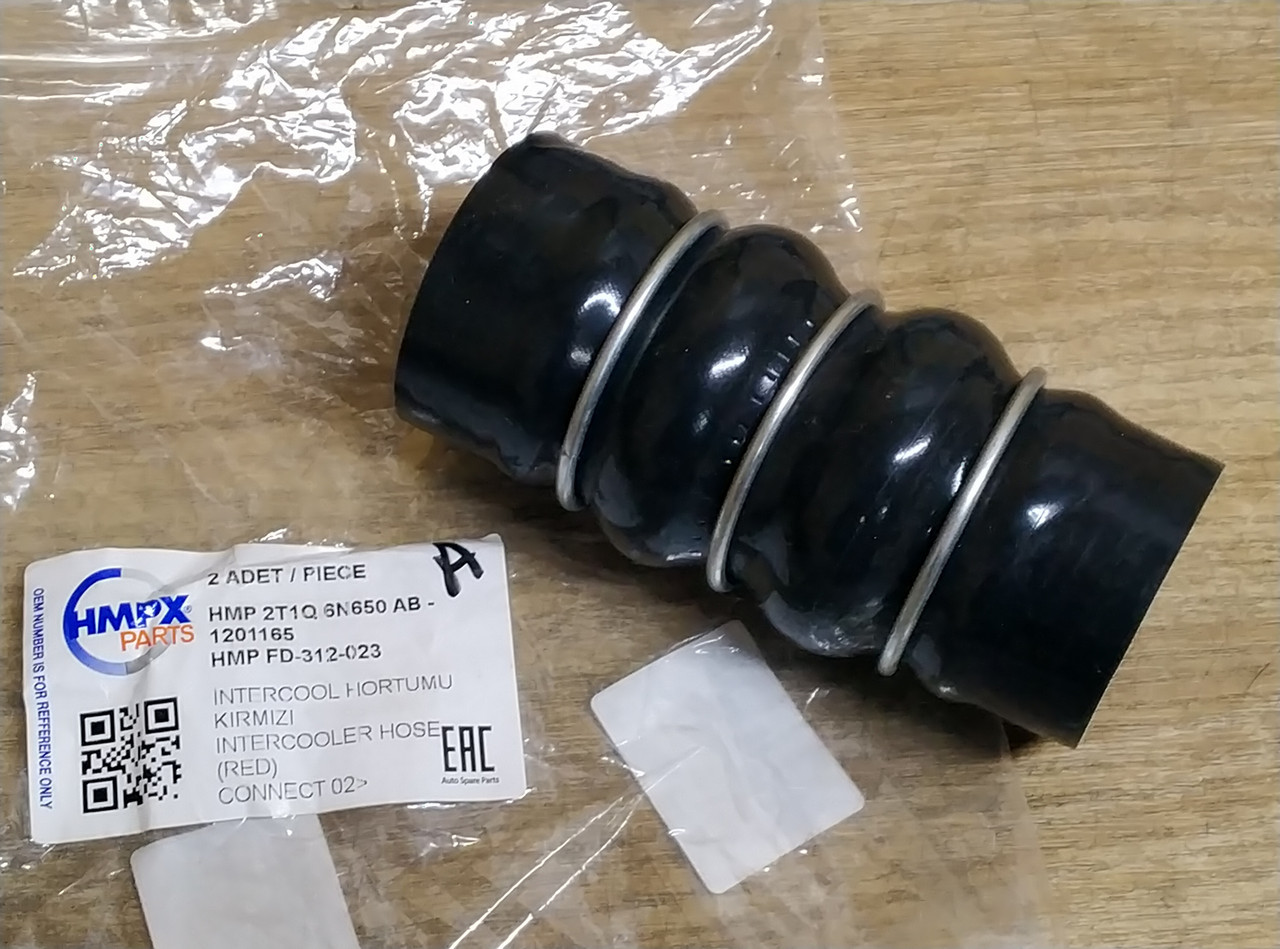 Патрубок інтеркулера HMPX PARTS FD-312-023 FORD TRANSIT, CONNECT, фото 1