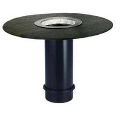 Покрівельна воронка з бітумним полотном