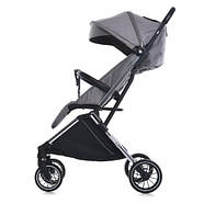 Коляска дитяча ME 1129 LINK Silver Striped, фото 3